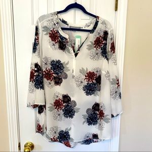 NWT!! Daniel Rainn Blouse